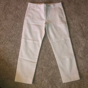 Straight leg ankle pant